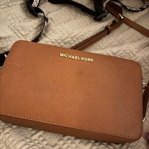 Michael Kors Tan Crossbody Bag